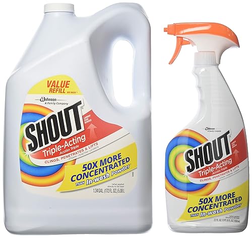 Shout Trigger Spray + Refill, 194 Fluid Ounce