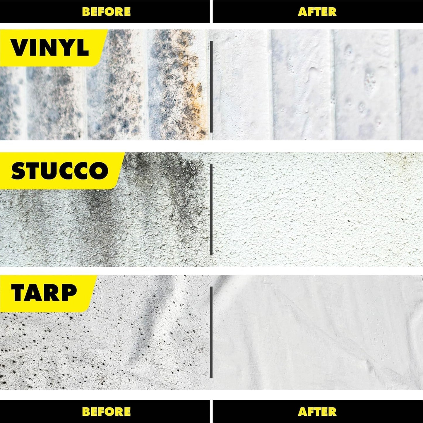 STAR BRITE Mold Stain & Mildew Stain Remover + Surface Cleaner with BUFFERED-BLEACH TECHNOLOGY, 22 Fl Oz