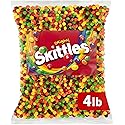 Original ChewySkittles Candy, 4lb Bulk Pack Bag of Candies for Easter Baskets, Egg Hunts, Parties, Movie Nights and Sharing with Friends and Family
