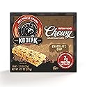 Kodiak Cakes Chewy Granola Snack Bars, Chocolate Chip, High Protein, 100% Whole Grains, 1 box with 5 bars