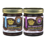 Sunday Night Foods Classic Chocolate and Bittersweet Chocolate Sauce: Gourmet Chocolate Sauces, Farm-Crafted, Gluten-Free, No Artificial Ingredients