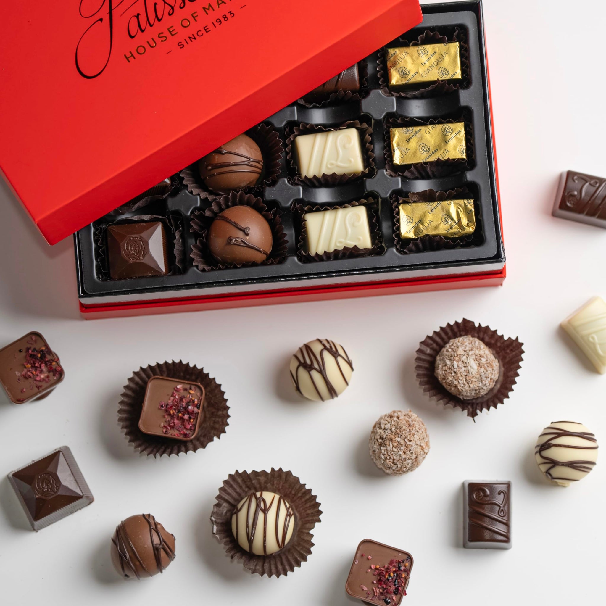 MARKY'S Belgian Chocolates Gift Box - 24 pcs (Pack of 1) - Assorted Chocolate Holiday Box Gourmet Gift