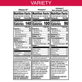 Cheez-It, Pringles, Rice Krispies Treats, Lunch Snacks, Sweet and Salty Variety Pack 9.8oz Box (12 Packs)