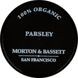 Morton & Bassett Organic Parsley, 0.28 oz - Non-GMO, Salt-Free, Fresh Herb for Garnishes, Soups & Mediterranean Dishes