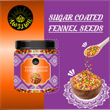 AWZLWN Natural Sugar Coated Fennel Seeds 8.81 OZ (250 GM) | Set oF 1 | AWZLWN