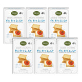 Partners Snack Crackers, Olive Oil & Sea Salt, 5 Ounce (Pack of 6), Made with Real Ingredients, Non-GMO, Kosher