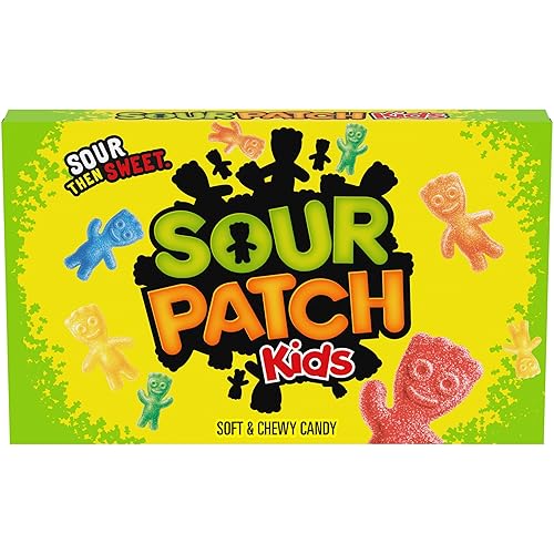 SOUR PATCH KIDS Soft & Chewy Gummy Candy, 3.5 oz