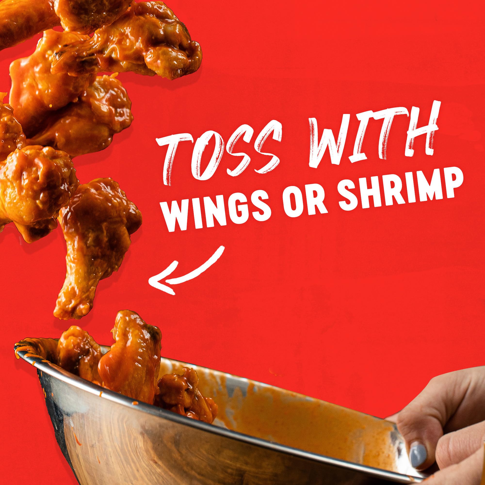 Frank’s RedHot Wing Sauce & Dip, Pineapple Hawaiian, Tropical, Sweet Mild Heat, Toss, Top, or Dip with Chicken Wings, Shrimp, Rice Bowls, and Fish