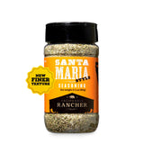 California Rancher | Santa Maria BBQ Seasoning | 6.5 Ounce, Salt Pepper Garlic Herb Blend | Coarse Texture, All-Purpose Rub, No MSG | Santa Maria