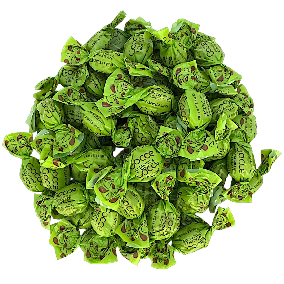 Premium Gourmet Pistachio Filled with Creamy Chocolate Hard Candy-1.5 lbs
