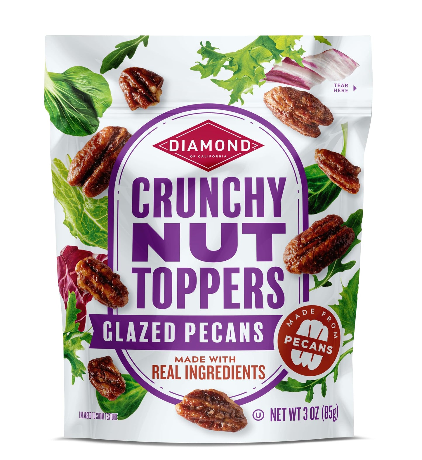 Crunchy Nut Toppers - Glazed Pecans