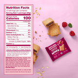 Nature's Bakery Fig Bar Minis, Raspberry, Whole Grain, Vegan Friendly, Kosher, Non-GMO, 10 Ounce (Pack of 6)