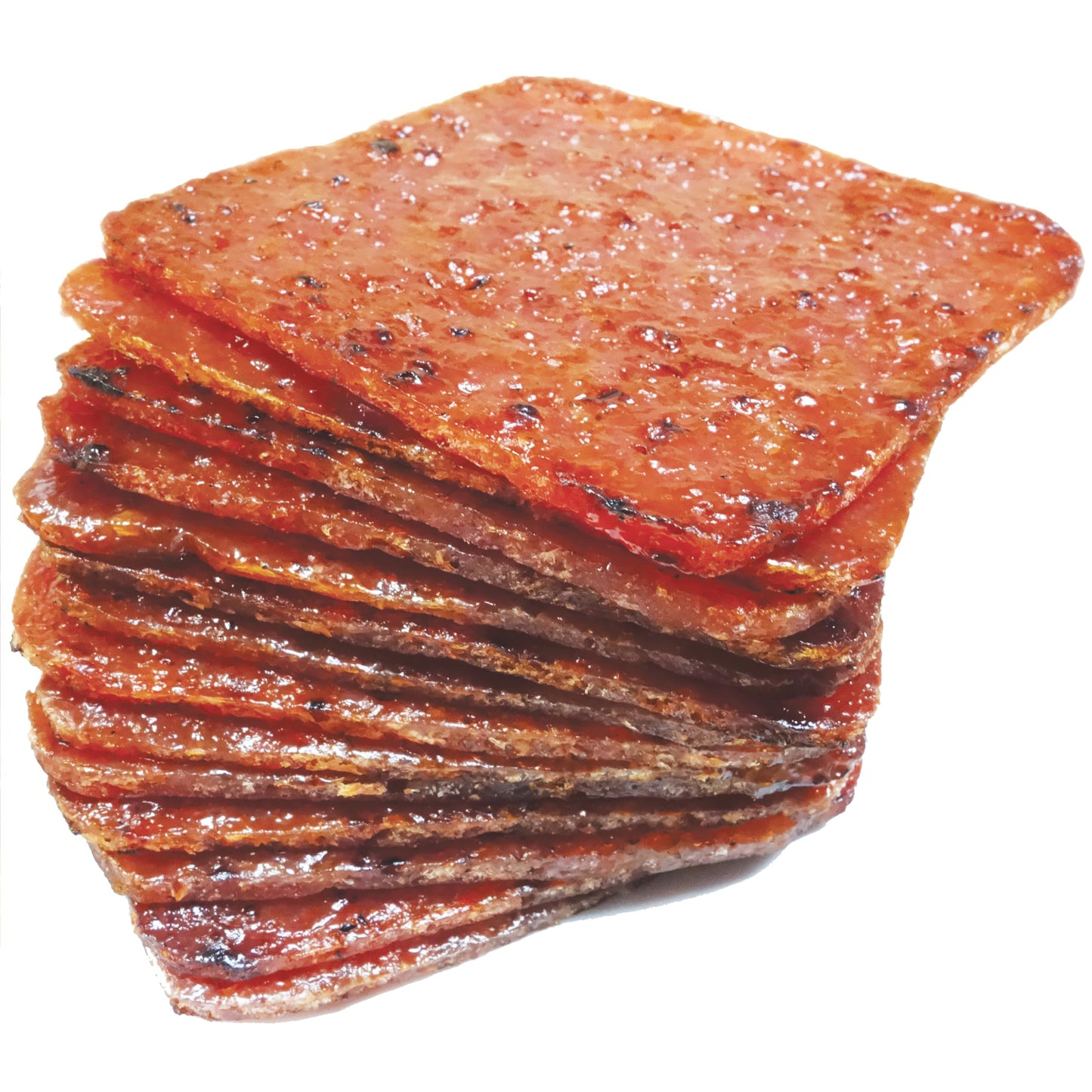 Singapore Street Food, Fire-Grilled Tender Pork Jerky (Original Flavor - Square Shaped 12oz) *Fresh Grilled to Order *Shipped the Same Day *L.A. Times