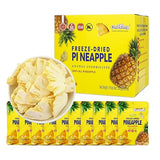 ONETANG Freeze-Dried Fruit Pineapple Chips, 10 Pack Single-Serve Pack, Non GMO, Kosher, No Add Sugar, Gluten free, Vegan, Holiday Gifts, Healthy Snack