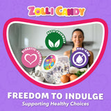 Zollipops Candy Clean Teeth Keto Sugar Free Taffy, Variety Pack, 32 Oz (Packaging may vary)