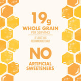 Cascadian Farm Honey Oat Crunch Organic Cereal, Made with Whole Grain, 13.5 oz