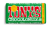 Tony's Chocolonely Milk Chocolate Hazelnut Bars - Whole Hazelnut Chocolate Bars, Milk Chocolate Bars, Made w/ Belgium Chocolate, No Artificial
