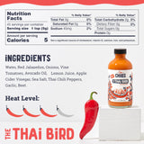 Cien Chiles Hot Sauce Variety Pack (3-Pack) | Habanero, Jalapeño & Thai Bird | All Natural, Zero Sugar, Non-GMO, Gluten-Free, Vegan, Keto | Gift Set |