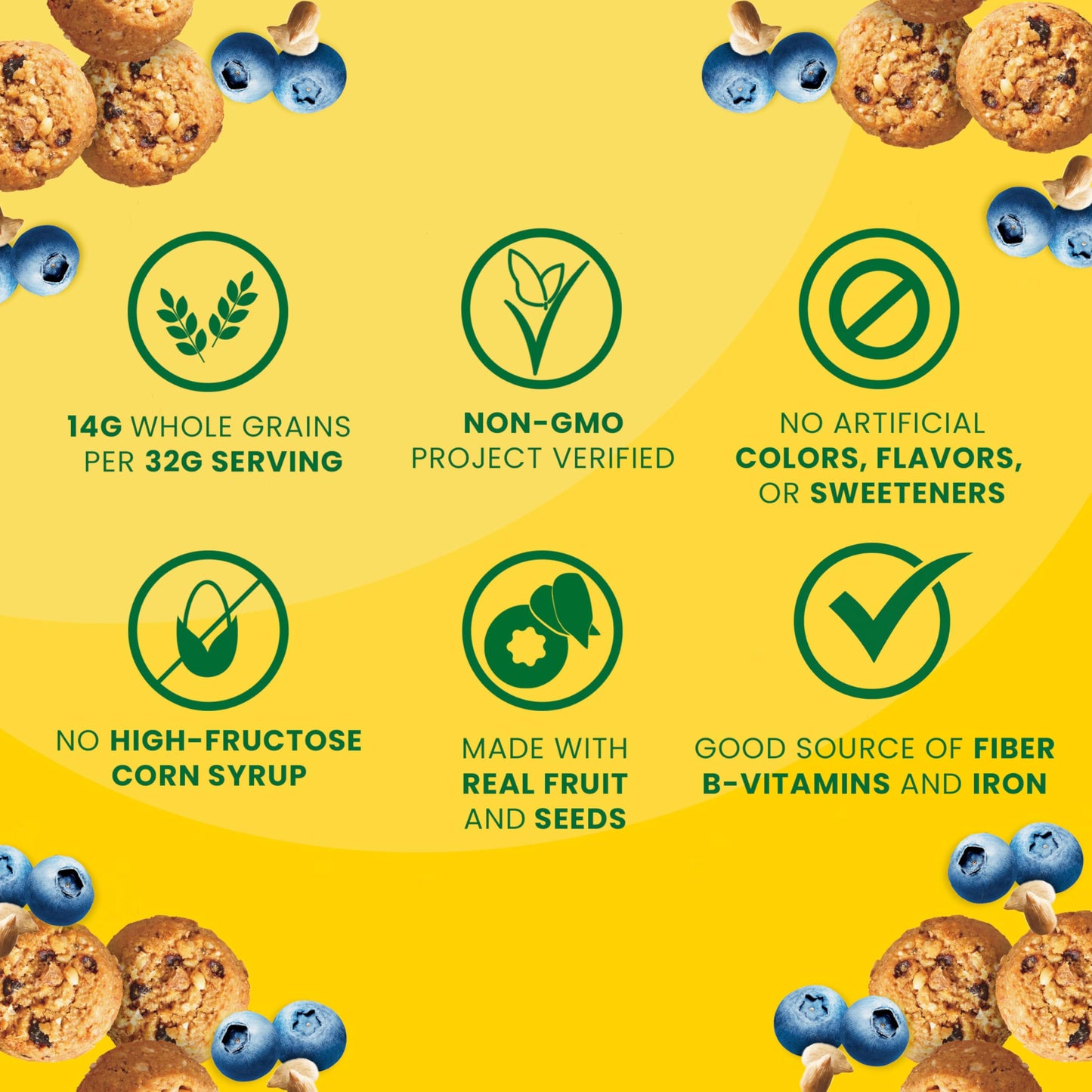 belVita Energy Snack Bites, Blueberry and Sunflower Seed, 5 oz