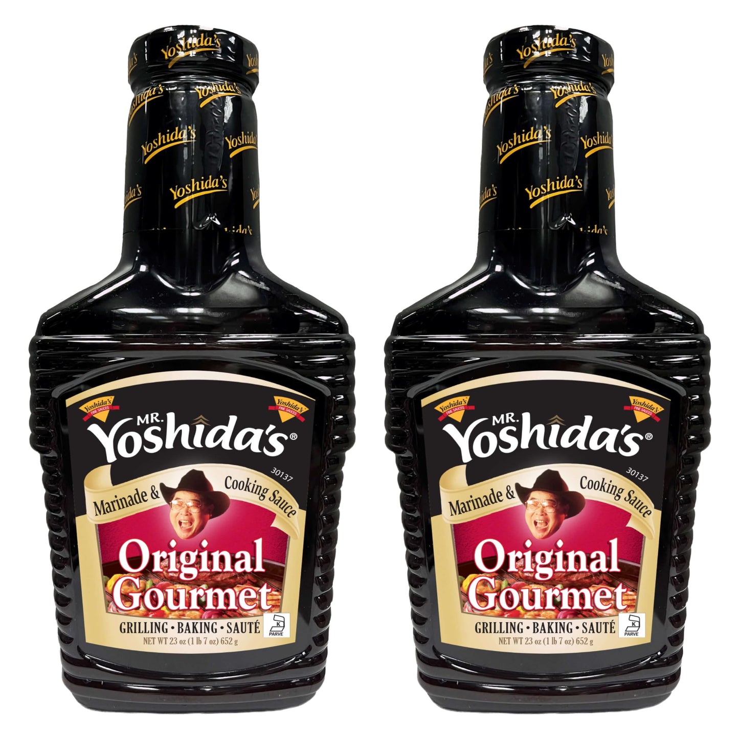 Mr. Yoshida's Original Japanese Gourmet Teriyaki Marinade, Grilling, and Cooking Sauce, 23 ounce bottle, Pack of 2