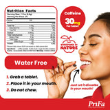 PriFa Sweet Espresso Coffee Tablets - Water-Free Instant Coffee, Sugar-Free, Sweetened with Stevia, Pocket-Sized, On-The-Go Caffeine Boost - 30mg
