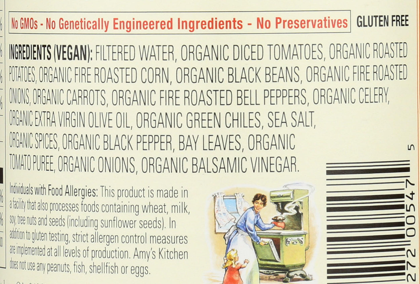 Amy's Organic Soup Fire Roasted Southwestern Vegetable 14.3 Oz