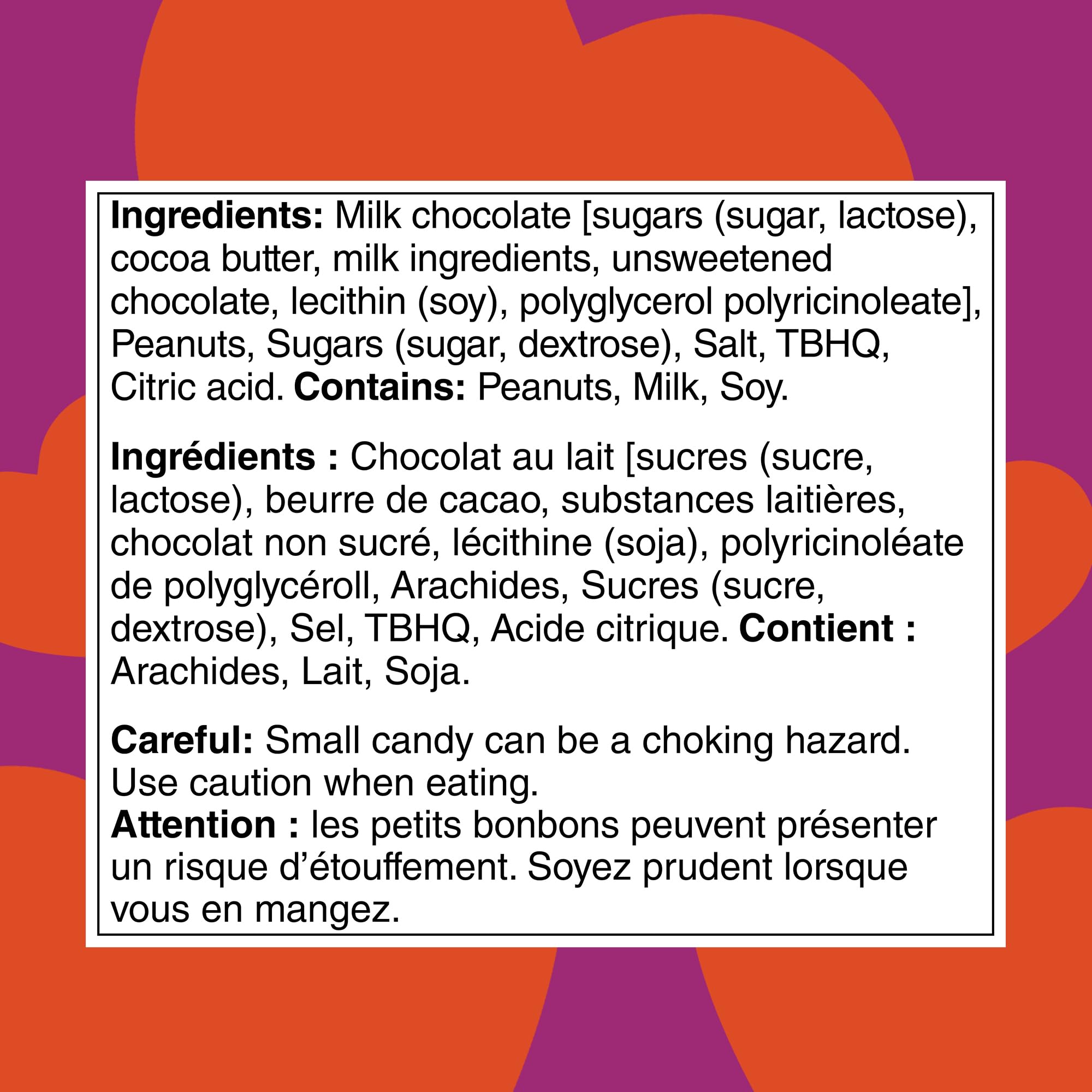 Reese Valentines Chocolate Peanut Butter Candy, Heart Shaped Gift, 165g/5.8oz {Imported from Canada}