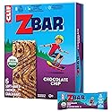 Zbar - Chocolate Chip - Soft-Baked Energy Snack Bars - Non-GMO - 12g Whole Grains - USDA Organic Granola Bars (6 Pack)