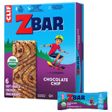 Zbar - Chocolate Chip - Soft-Baked Energy Snack Bars - Non-GMO - 12g Whole Grains - USDA Organic Granola Bars (6 Pack)
