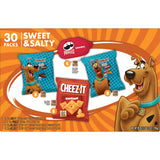 Cheez-It, Pringles & Scooby-Doo Sweet and Salty Snacks Variety Pack, 28oz Box (30 Count)