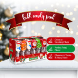 40 Pack Christmas Lollipops - Individually Wrapped Holiday Themed Lollipops - Santa, Tree Snowman, Gingerbread, Designs & Delicious Flavor -Bulk