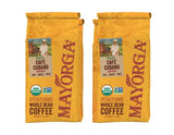 Café Cubano, 12 oz (Case of 6), Mayorga Organics, Whole Bean Coffee, Dark Roast, 100% USDA Organic Certified