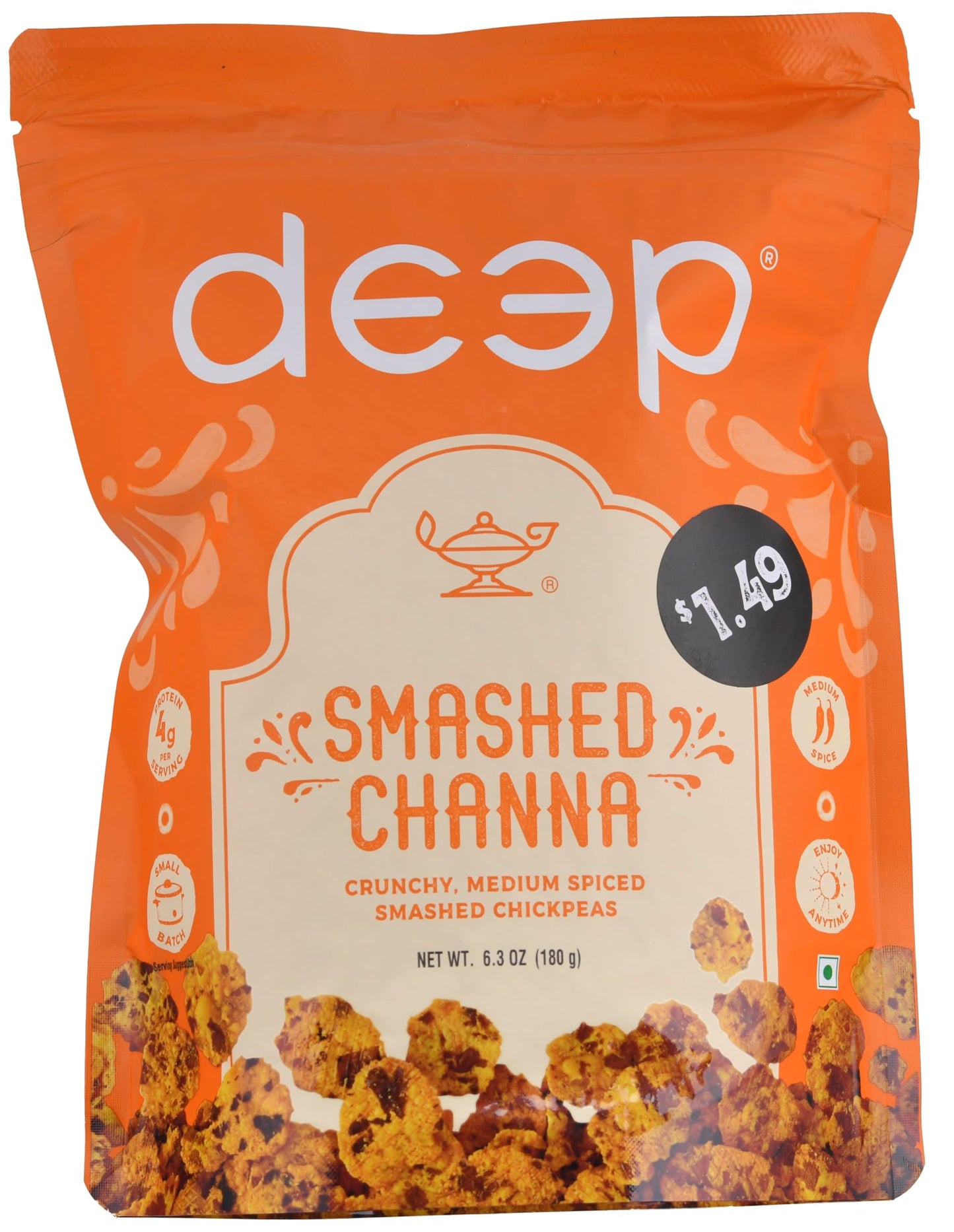Smashed Channa (6.3oz)