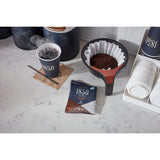 Folgers 1850 Black Gold Dark Roast Ground Coffee, Fraction Pack, 2.5 Ounce (Pack of 24)