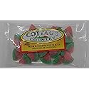 Lot of 5 Small Packs of Fruit Gummy Candy Made (Packed) in Canada, Each pack 140g(5 oz)-200g (7 oz) (Sour Watermelon)