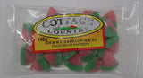 Lot of 5 Small Packs of Fruit Gummy Candy Made (Packed) in Canada, Each pack 140g(5 oz)-200g (7 oz) (Sour Watermelon)