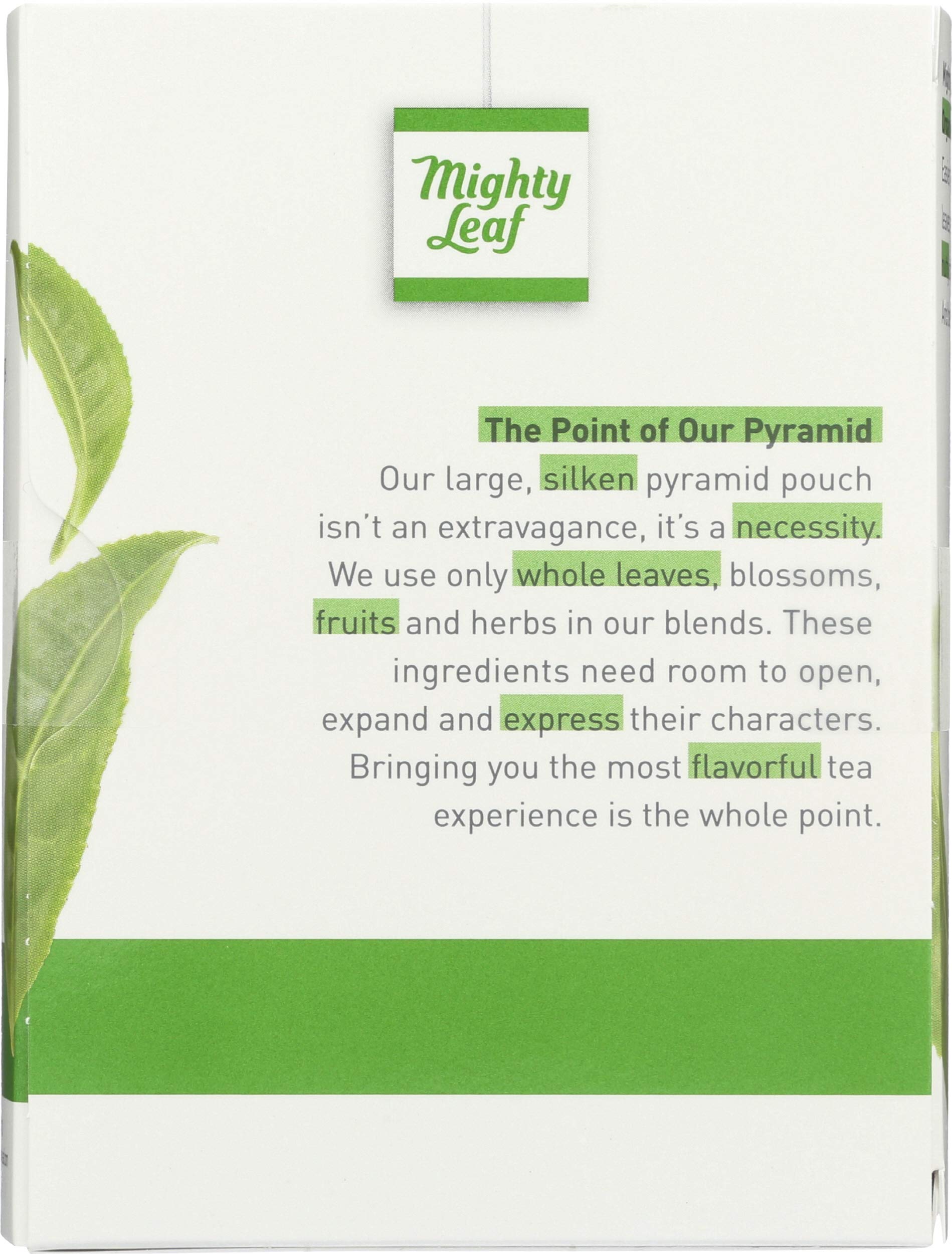 Mighty Leaf Green Tea, Organic Hojicha, 15 Pouches