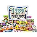 RETRO CANDY YUM ~ 1989 37th Birthday Gift Ideas Nostalgic Candy Assortment from Childhood 37th Birthday Gifts for Men and Women 1989 Candy Box