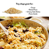 DeLallo Orzo Pasta, 1 Pound Bag, (7 Pack), Pastina Made in Italy, Rice-Shaped Pasta, Bronze Cut, Made with Only 100% Durum Wheat Semolina Flour