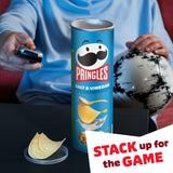 Pringles Potato Crisps Chips, Lunch Snacks, On-The-Go Snacks, Salt and Vinegar, 5.5oz Can (1 Can)