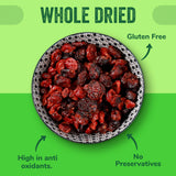 Dried Cranberries Original 4 lbs,(64oz) Batch Tested Gluten & Peanut Free | Resealable Bag | High in Antioxidant | Great for Salads Cooking