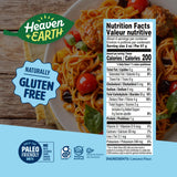 Heaven & Earth Grain Free Pasta, Cassava Spaghetti Pasta, 8oz (3 Pack) | Paleo Pasta | Vegan | Certified Gluten Free | Kosher for Passover