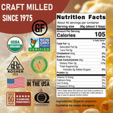 Great River Milling Organic Yellow Popcorn Kernels | Gluten Free Whole Grain Popcorn for Air Popper, Stovetop & Popcorn Machines | Non-GMO, USDA