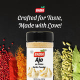 Badia Garlic Powder, 5.5 oz - Premium Garlic Powder for Cooking, Seasoning & Spice Blends, Freshly Ground and Flavorful