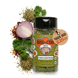 Kiss the Chef Chimichurri Sauce Mix & Blend, 2.25 oz - Authentic Argentinian Chimichurri Seasoning & Dry Rub - Herb & Garlic Spice Blend - Gluten
