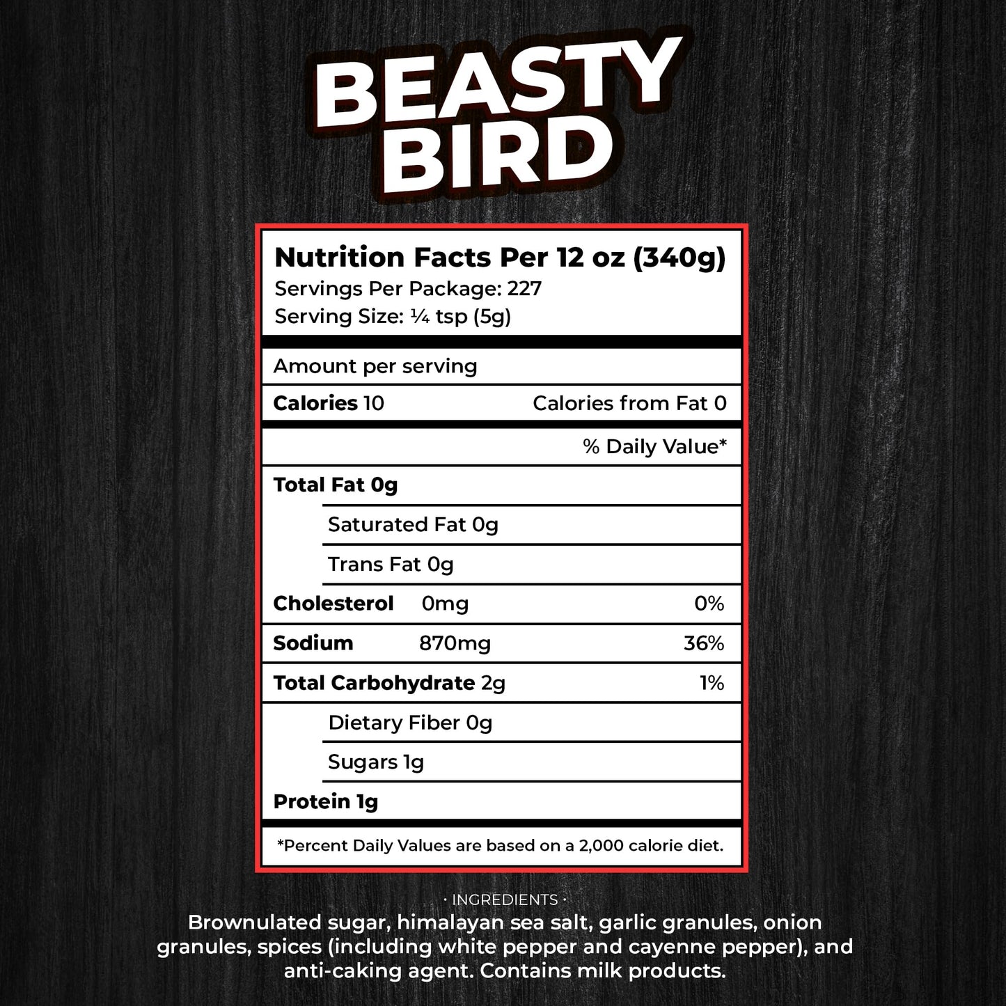 John Paine Beast Bird Chicken Seasoning: Award-Winning BBQ Seasonings and Rubs - Sweet and Spicy Flavor, Ideal for Chicken BBQ Rub Seasoning And All
