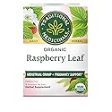 Traditional Medicinals Organic Raspberry Leaf Herbal Tea, Eases Menstrual Cramps & Supports Healthy Pregnancy, (Pack of 1) - 16 Tea Bags