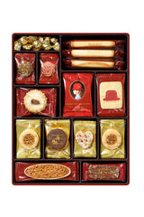 Akai Bohshi Red Hat Red Box Cookie Assortment 12 Variety Cookie Net Wt. 13.7 OZ.
