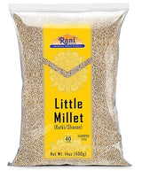 Rani Little Millet (Panicum Sumatrense) Whole Ancient Grain Seeds 14oz (400g) ~ All Natural | Gluten Friendly | NON-GMO | Kosher | Vegan | Indian Origin | Kutki/Shavan/Saamai/Sama Kannada
