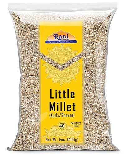 Rani Little Millet (Panicum Sumatrense) Whole Ancient Grain Seeds 14oz (400g) ~ All Natural | Gluten Friendly | NON-GMO | Kosher | Vegan | Indian Origin | Kutki/Shavan/Saamai/Sama Kannada